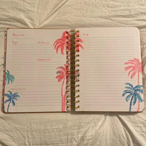 Colorful Palm Tree To-Do Notebook - Picture 4 of 6